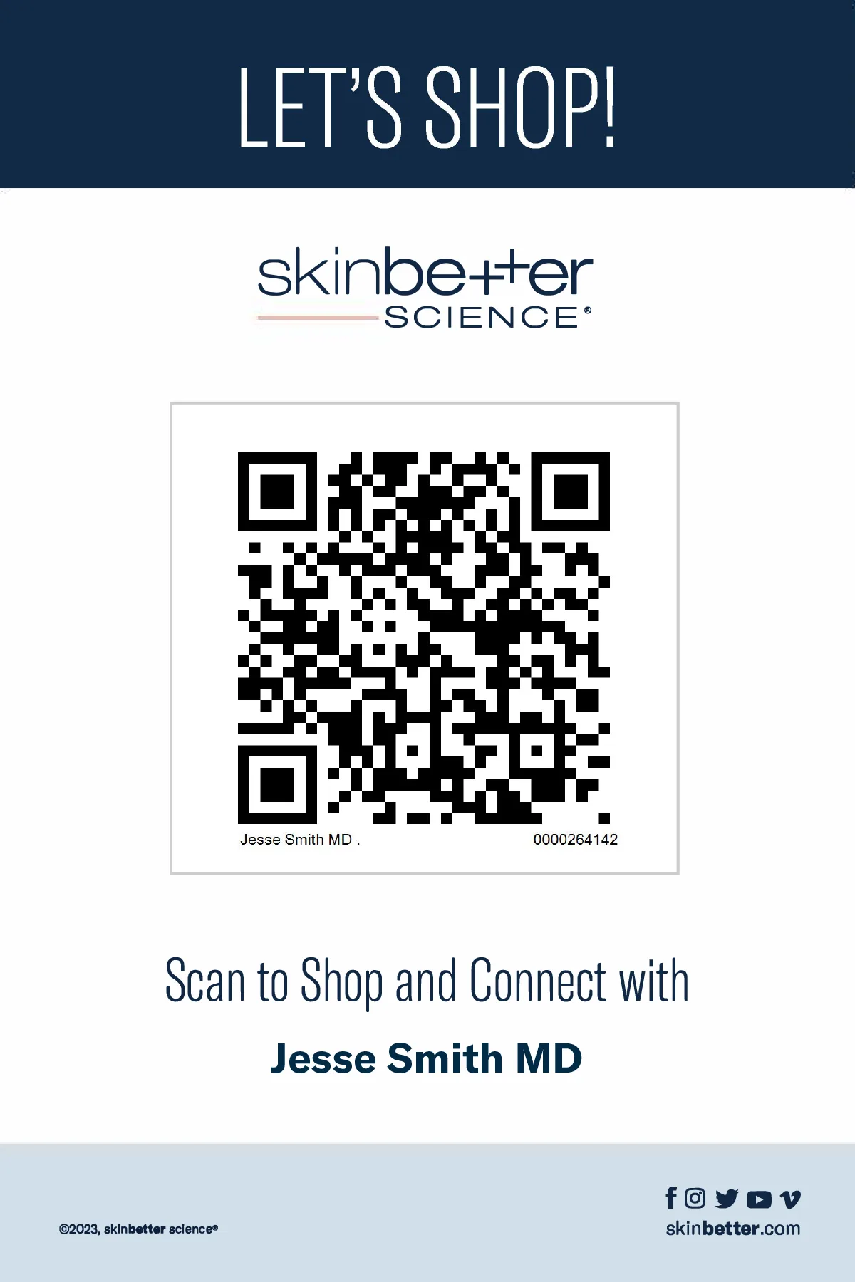 Scan to open the SkinBetter store